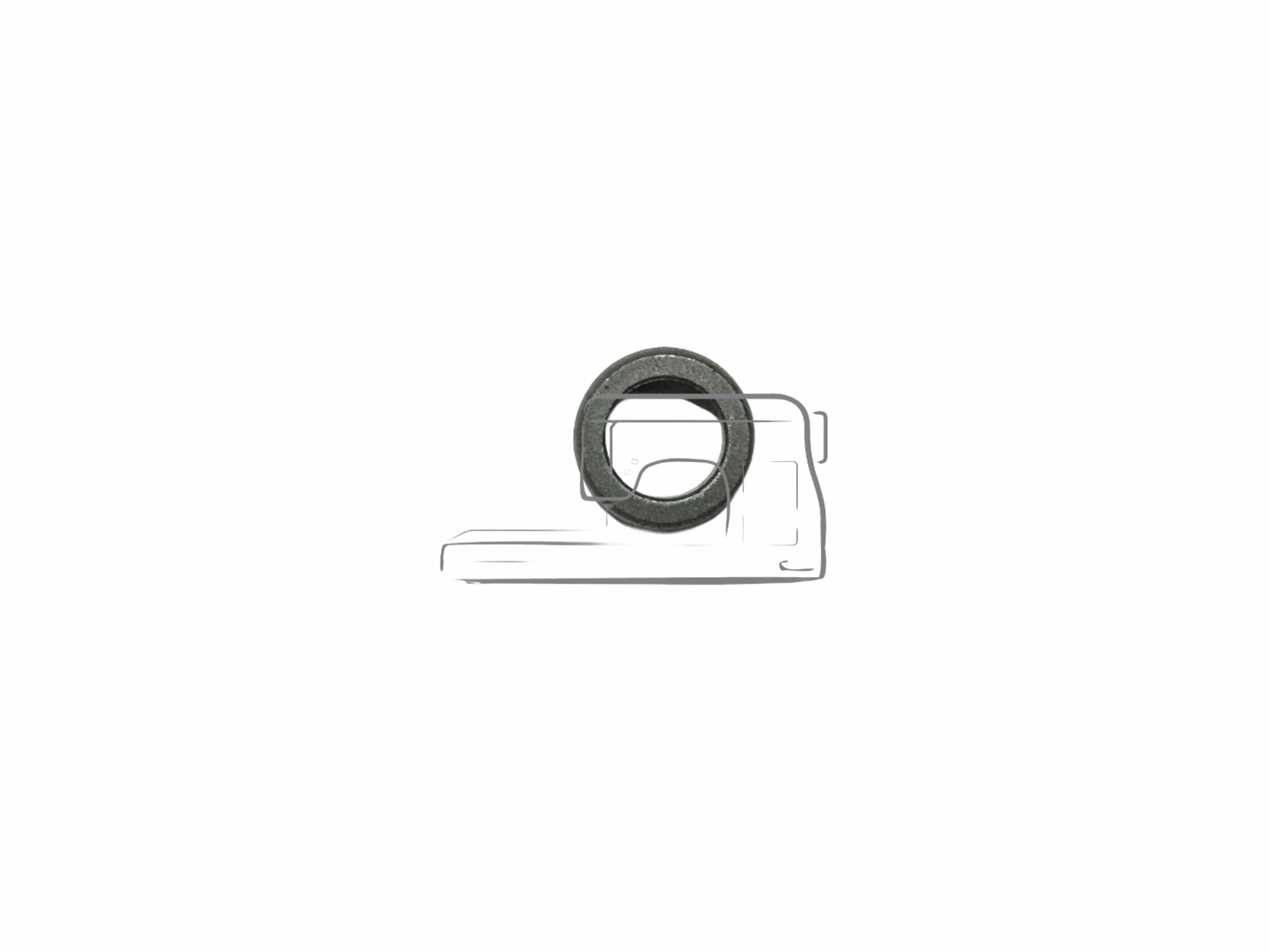 Husqvarna Bushing head ruby