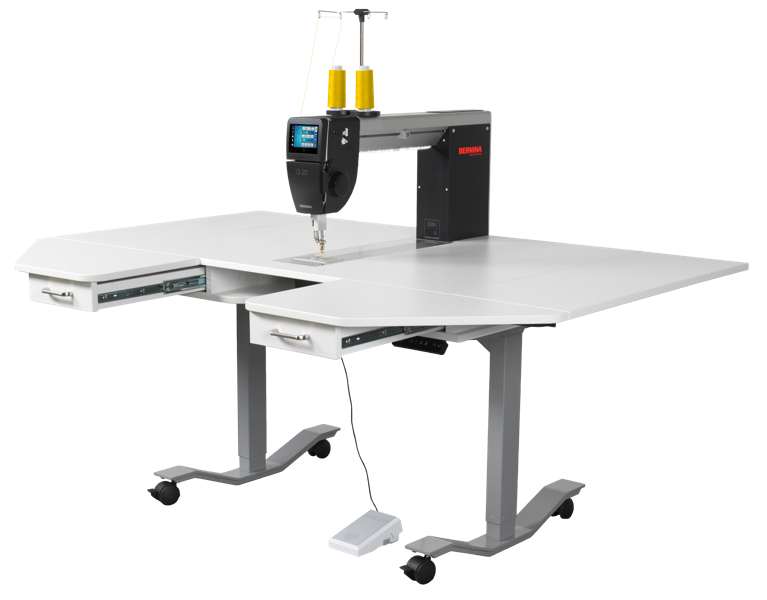 Bernina Bernina Q20 avec table élévatrice Horn électrique