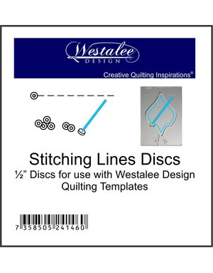 Westalee Stitching Line Discs Pack Of 8