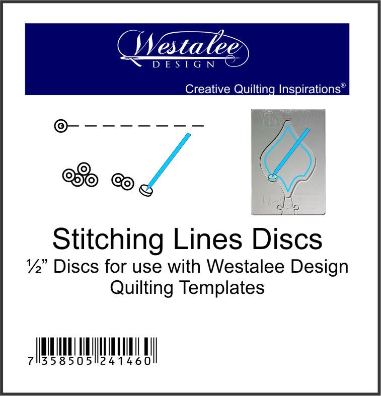 Westalee Stitching Line Discs Pack Of 8