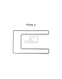 Janome DISC Insert J pour M7 meuble Janome