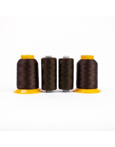 WonderFil Combo Serger Thread Pack brown 1000m (4 spools)