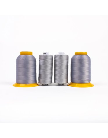 WonderFil Combo Serger Thread Pack grey 1000m (4 spools)