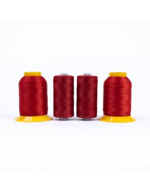 WonderFil Combo Serger Thread Pack red 1000m (4 spools)