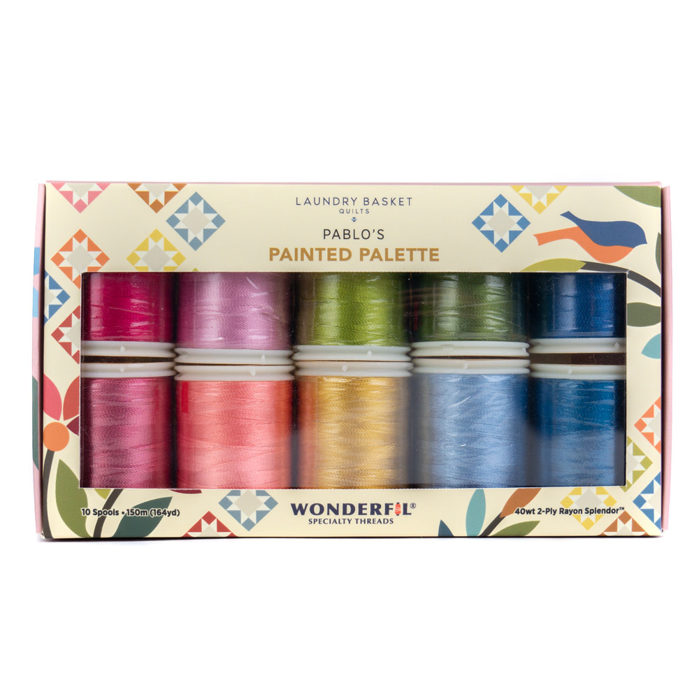 WonderFil Splendor Basket thread pack 09 (10 spools)