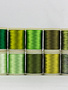 WonderFil Splendor Harmony green Thread Pack 150m (10 spools)