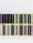WonderFil Splendor Harmony grey Thread Pack 150m (10 spools)