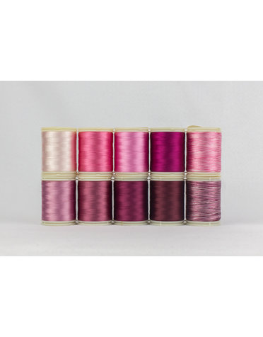 WonderFil Splendor Harmony pink Thread Pack 150m (10 spools)