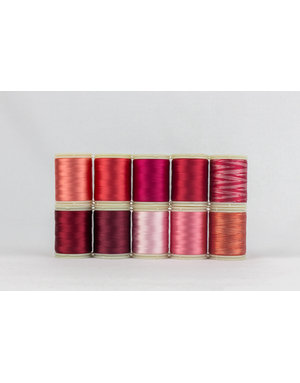 WonderFil Splendor Harmony red Thread Pack 150m (10 spools)