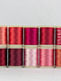 WonderFil Splendor Harmony red Thread Pack 150m (10 spools)