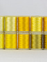 WonderFil Splendor Ensemble fils Harmonie jaune 150m (10 Bobines)