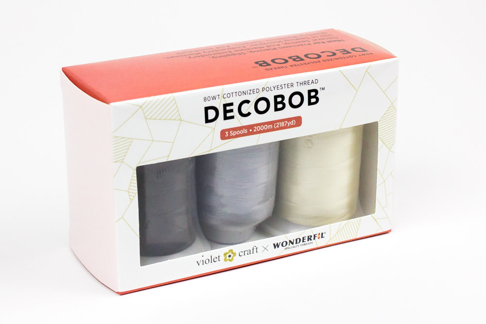 WonderFil DecoBob Decobob Thread Pack Neutral colours 2000m (3 spools)