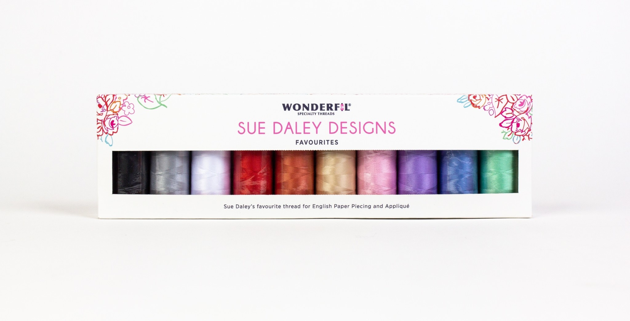 WonderFil DecoBob Decobob Sue Daley Thread Pack 03 250m (10 spools)