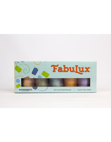WonderFil FabuLux Fabulux Thread Pack 01 700m (5 spools)