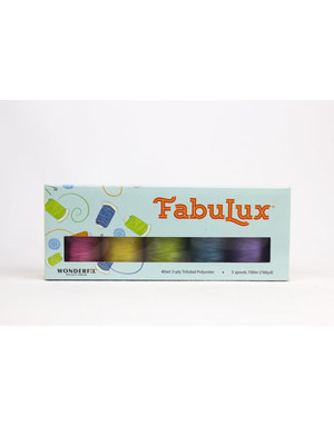 WonderFil FabuLux Fabulux Thread Pack 04 700m (5 spools)