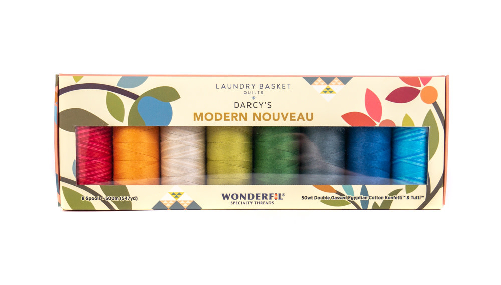 WonderFil Basket thread pack 04 (8 spools)