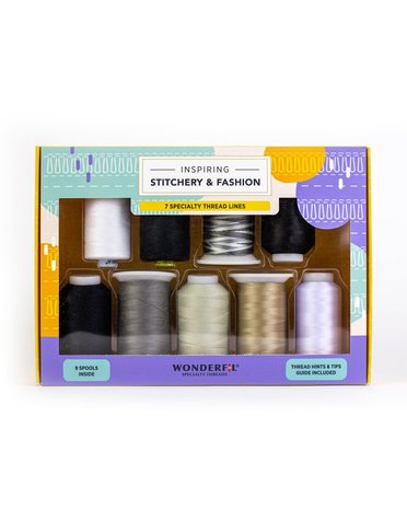 WonderFil Fabulous Sewing Thread Pack 03 (9 spools)