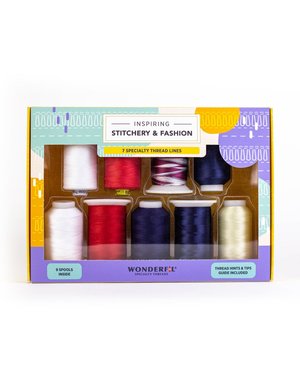 WonderFil Fabulous Sewing Thread Pack 02 (9 spools)