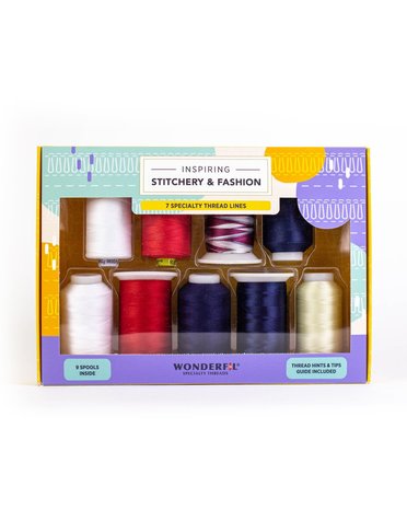 WonderFil Fabulous Sewing Thread Pack 02 (9 spools)