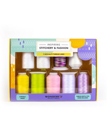 WonderFil Fabulous Sewing Thread Pack 04 (9 spools)