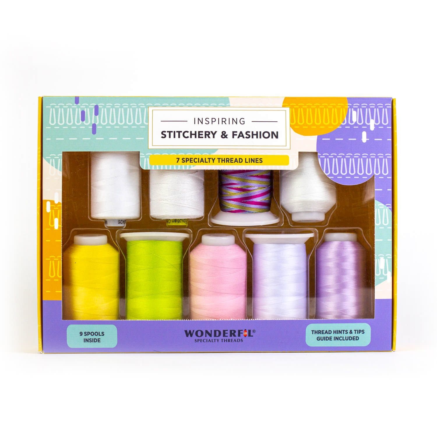 WonderFil Fabulous Sewing Thread Pack 04 (9 spools)