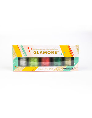 WonderFil GlaMore GlaMore Thread Pack 01 300m (5 spools)