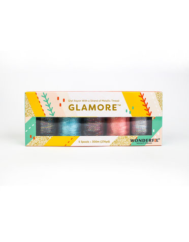 WonderFil GlaMore GlaMore Thread Pack 03 300m (5 spools)