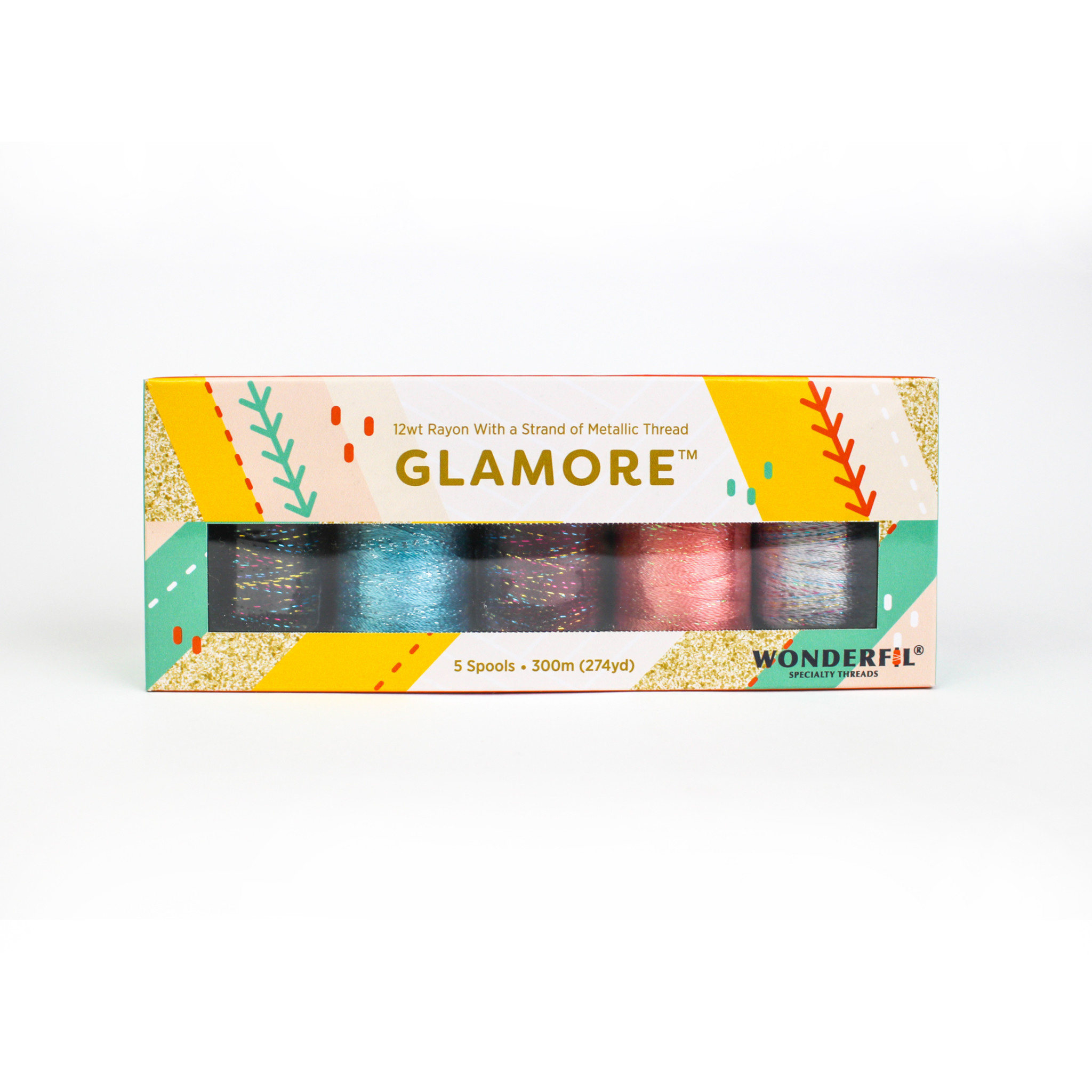 WonderFil GlaMore GlaMore Thread Pack 03 300m (5 spools)