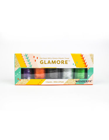 WonderFil GlaMore GlaMore Thread Pack 04 300m (5 spools)