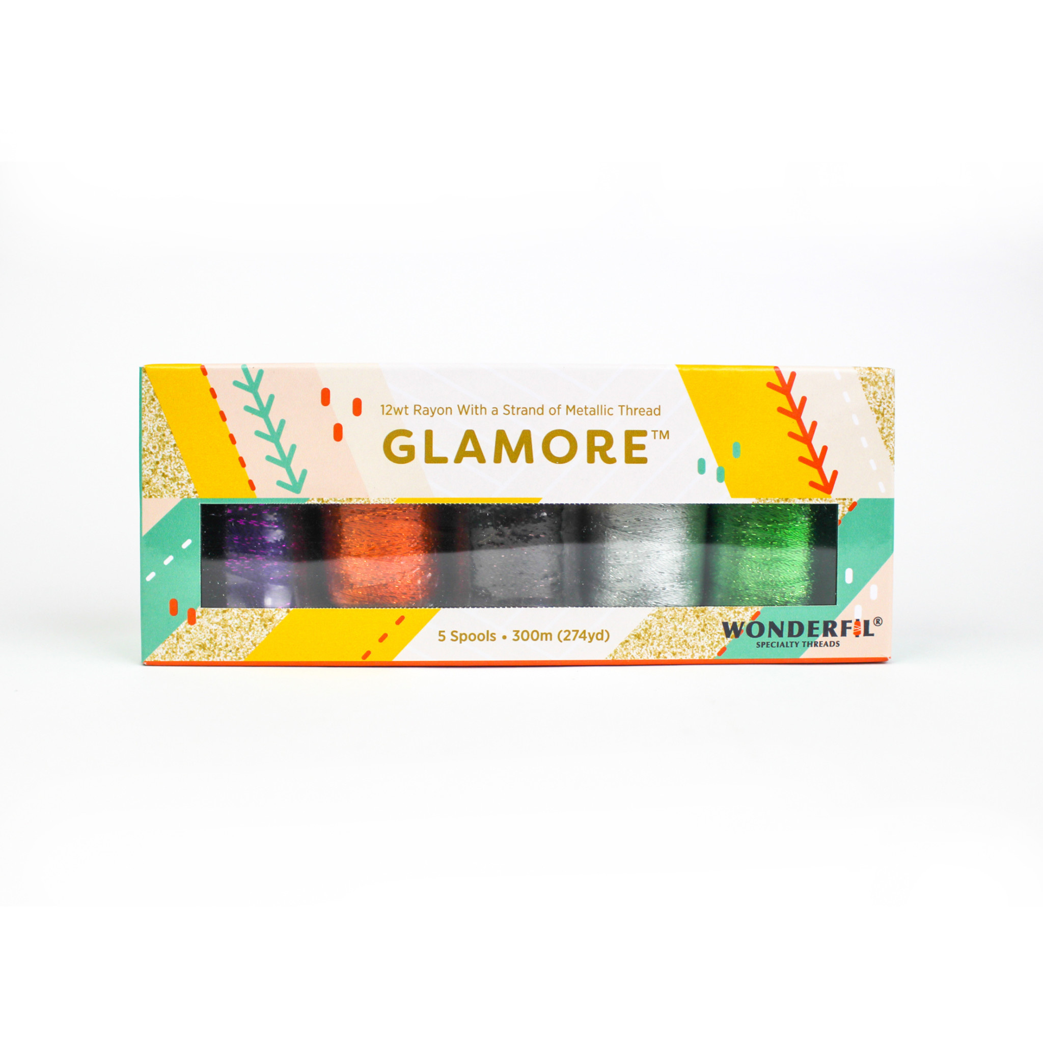 WonderFil GlaMore GlaMore Thread Pack 04 300m (5 spools)