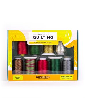 WonderFil Fabulous Quilting Thread Pack 01 (9 spools)