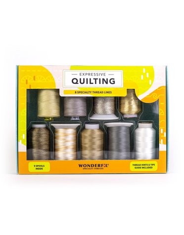 WonderFil Fabulous Quilting Thread Pack 02 (9 spools)