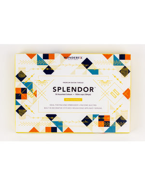 WonderFil Splendor Splendor Assorted Thread Pack 150m (50 spools)