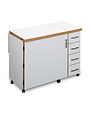 Sylvia Design DISC Meuble Sylvia Design ouverture large avec 4 tiroirs modele 920