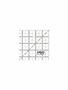Olfa Olfa QR-4S - 41⁄2″ square frosted acrylic ruler