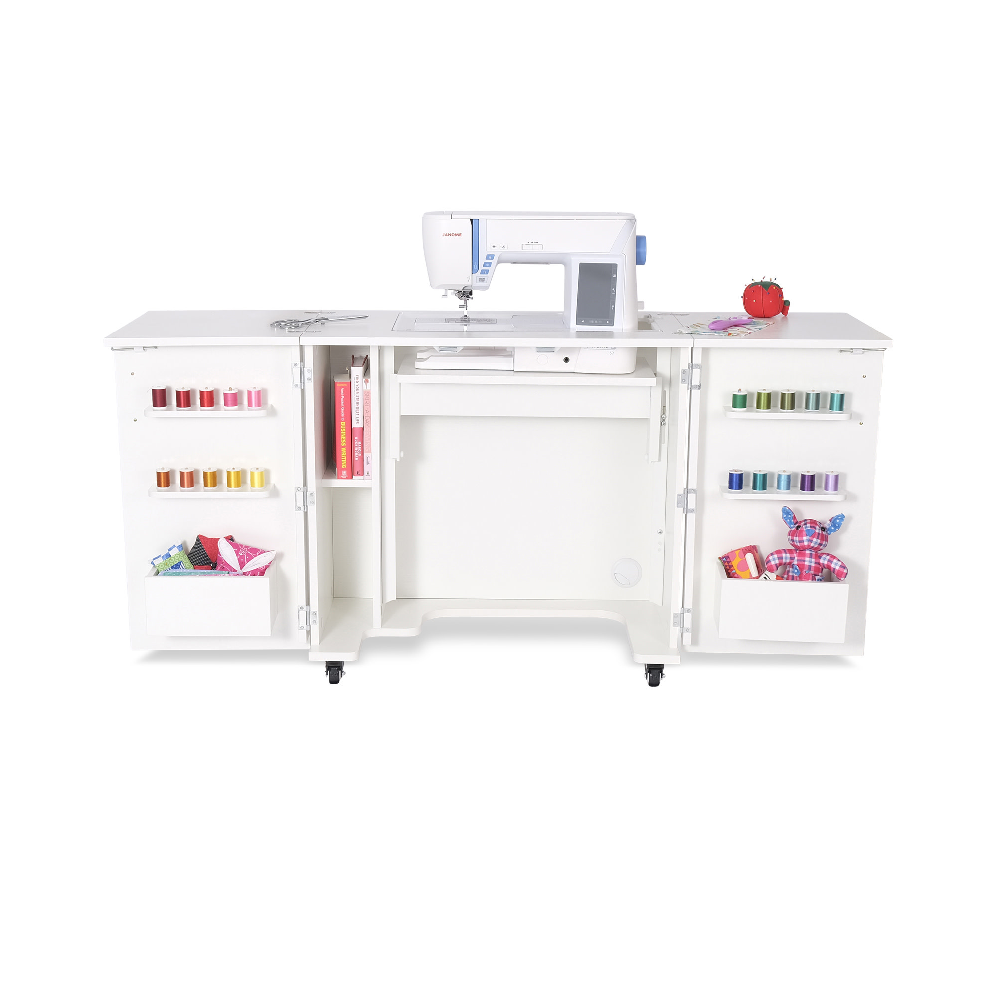 Arrow Bandicoot Sewing Cabinet white