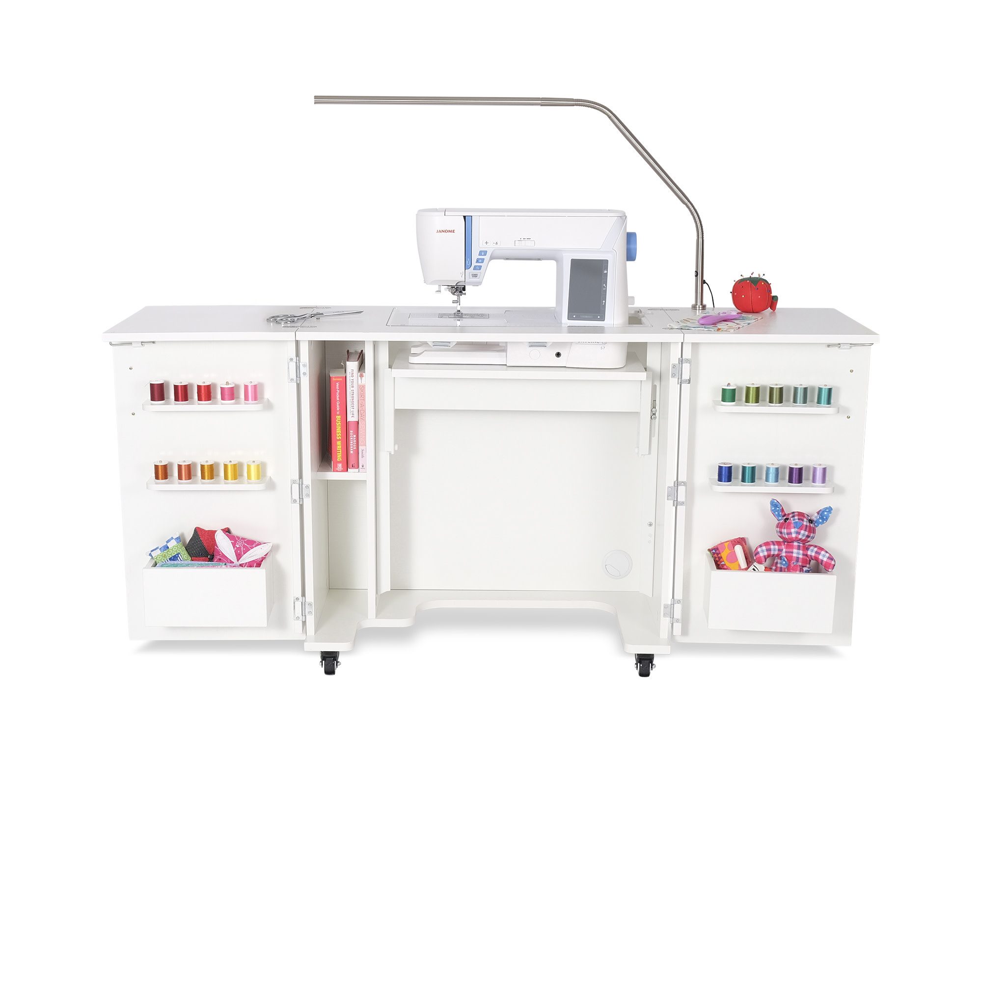 Arrow Bandicoot Sewing Cabinet white