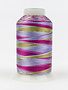 WonderFil Mirage Fil rayon multicolore 30wt Mirage 12 800m
