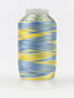 WonderFil Mirage Fil rayon multicolore 30wt Mirage 25 800m
