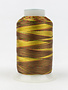 WonderFil Mirage Fil rayon multicolore 30wt Mirage 27 800m