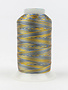 WonderFil Mirage Fil rayon multicolore 30wt Mirage 39 800m