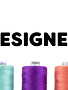 WonderFil Designer Designer polyester 40wt thread select your style 1000m
