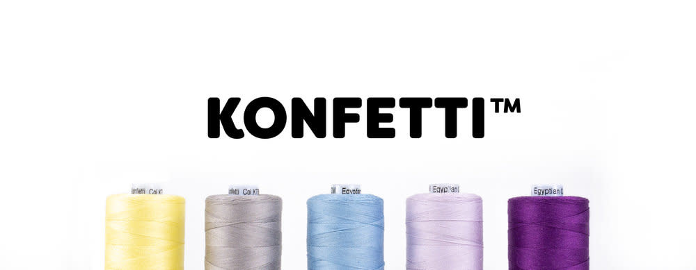 Konfetti 50wt Egyptian Cotton Thread 200m - Tan Konfetti 50wt Egyptian Cotton Thread 200m - Tan