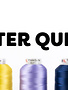 WonderFil Master Quilter Fil polyester 40wt Master Quilter au choix 2743m