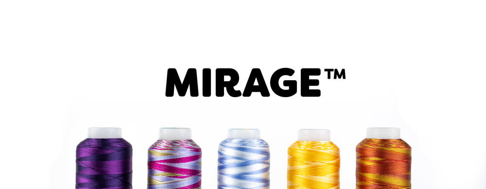 WonderFil Mirage Mirage Rayon multicoloured 30wt thread select your style