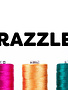 WonderFil Razzle Fil rayon 8wt Razzle au choix 229m