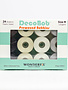 WonderFil DecoBob Prewound Decobob bobbins size M neutral colours 200m (24 bobbins)