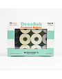 WonderFil DecoBob Prewound Decobob bobbins size M neutral colours 200m (24 bobbins)