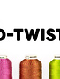 WonderFil D-Twist D-Twist multicoloured rayon 20wt thread select your style 500m