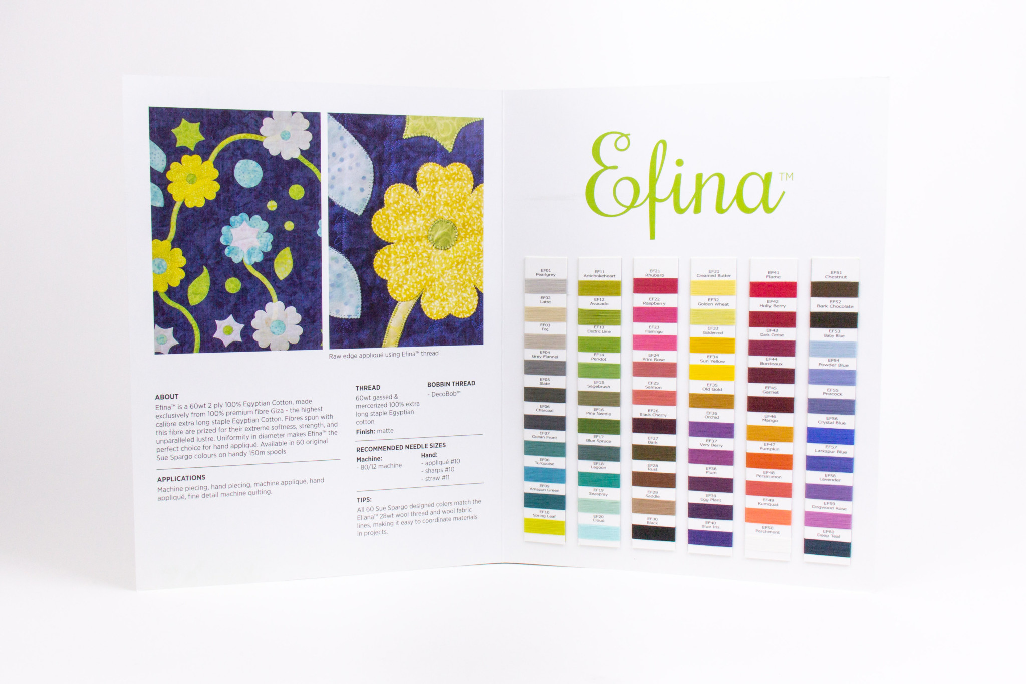 WonderFil Efina WonderFil Efina colour Chart